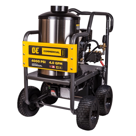 BE 389cc 4000psi Hot Water Pressure Washer