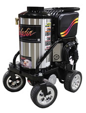 AALADIN Series 14 Oil Fired Portable Pressure Washer - Click to view larger